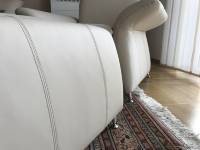 Couchgarnitur In Mercedes Echt Leder (Nappa,porzellan) (5)